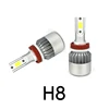 Super Bright High Low Beam 75w 35w IP68 DOT Angle Eye Auto Car Daymaker Turning Light 7 LED Headlight Conversion