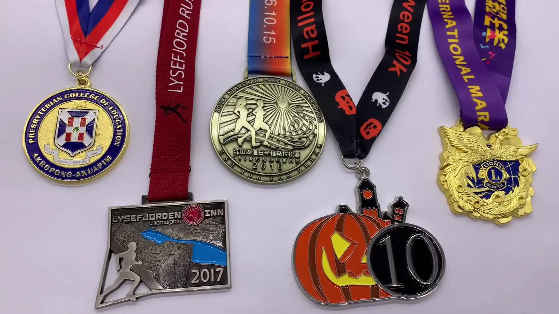Custom Wood Medal Marathon Finisher Medals with Engraving