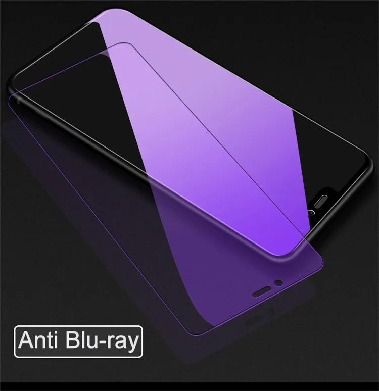 Anti Blu-ray Glass film For iphone x xs 11 pro max 6 7 8 plus 0.26mm 9H Explosion-proof Glass Screen Protector