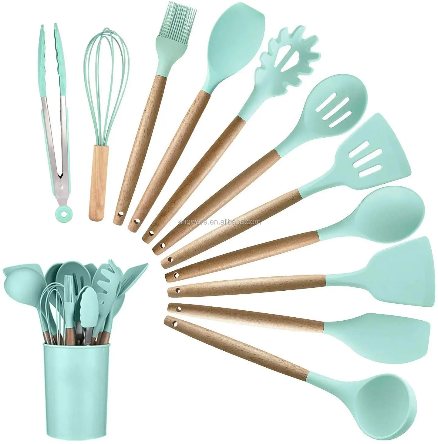 Silicone Kitchen Utensils набор