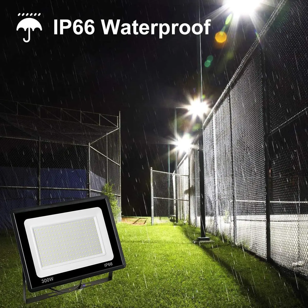 Led Flood Light Security Outside Led Work Light Landscape Front Door Yard Garden Garages Ip66