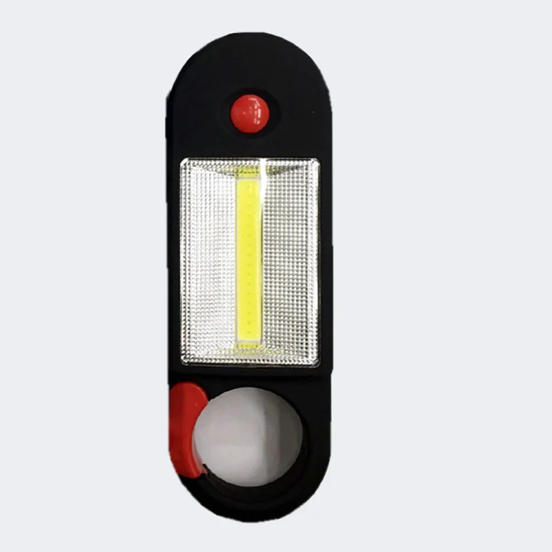 Magnetic LED  work light dry battery ABS plastic COB+LED work flashlight