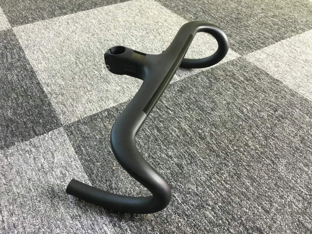 超轻碳车把ud编织公路自行车车把高品质破风一体成型车把免费