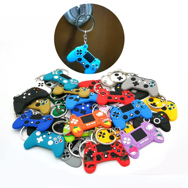 Wholesale Pvc Game Keychain Mini Game Console Keychain Cute Cartoon 3d ...