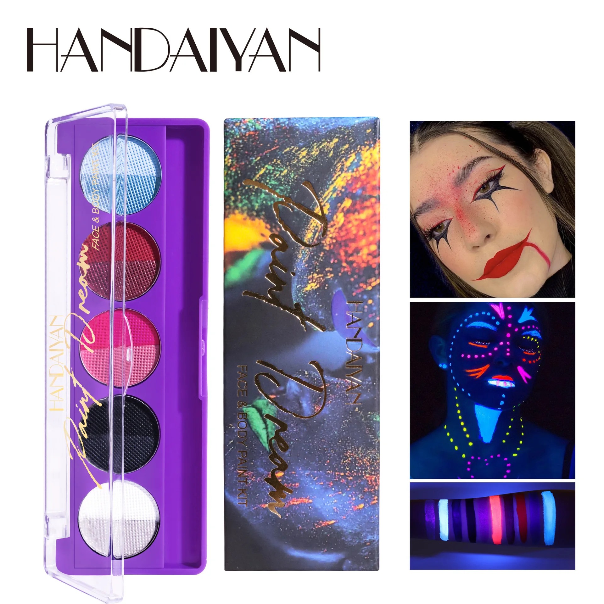Face Paint Nontoxic Face Fluorescence Face Painting Buy Face Paint