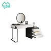 Hot sale white dressing table makeup table vanity table with stool and mirror