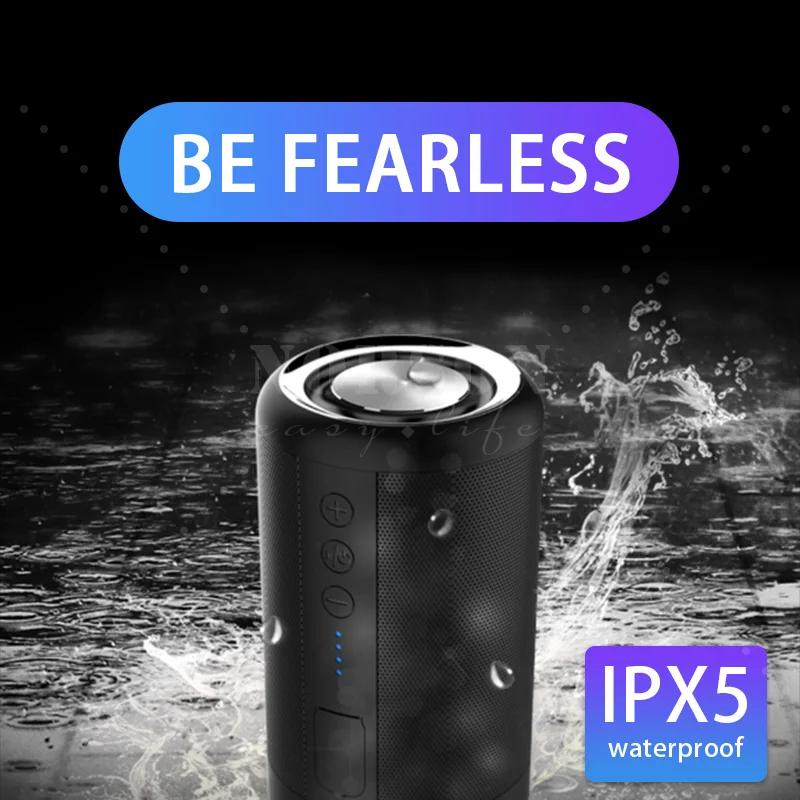 2020 True Wireless IPX5 Professional Computer Home Bass Portable Bluetooth Speaker - ANKUX.COM