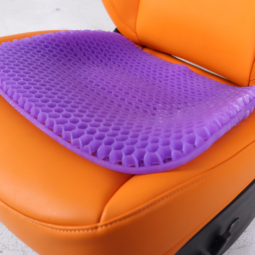 Office & Car Tpe Gel Seat Cushion Double Thick Orthopedic Cooling Seat