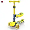Many colours multi-wheel safety foldable 3 in 1 mini kick scooter for kids