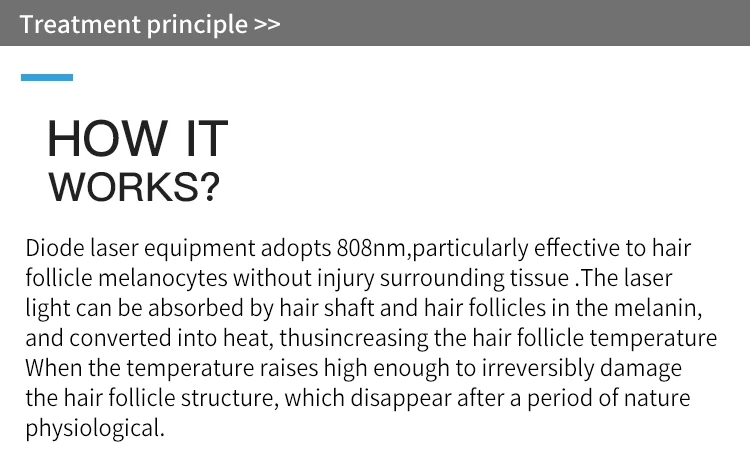 New design for wholesales 808 Professional 808nm diode laser hair