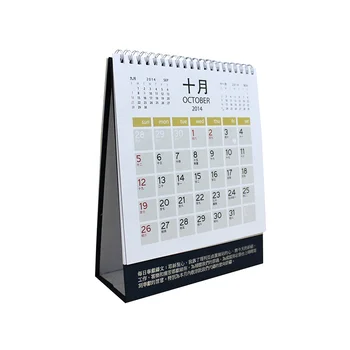 Fashion Coated Paper Triangle Desk Calendar For School Buy