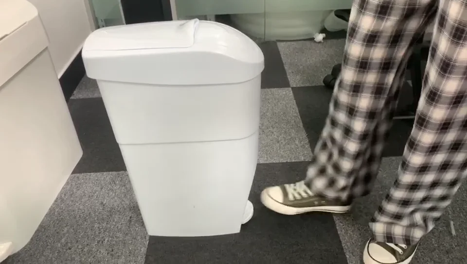 Hot Sale Feminine Hygiene Disposal Bin Diaper Pail Bin18l Pedal