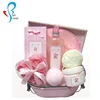 Rose bubble bath gift set.