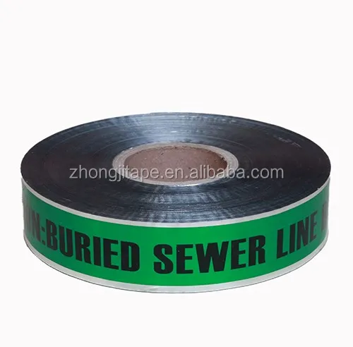 
Underground Detectable Optical Fiber Cable Warning Tape 