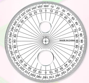 360Degree Protractor Angle Finder Sewing Student Office Engineer Tools GiftBI LL 