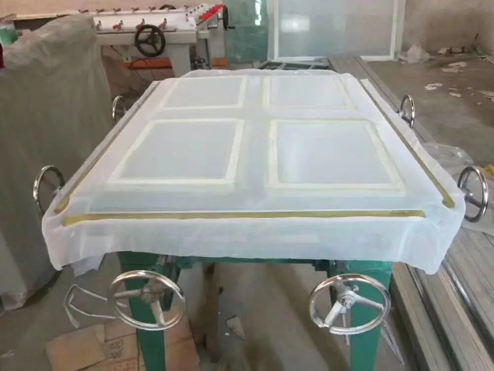 mechanically screen printing mesh stretching machine