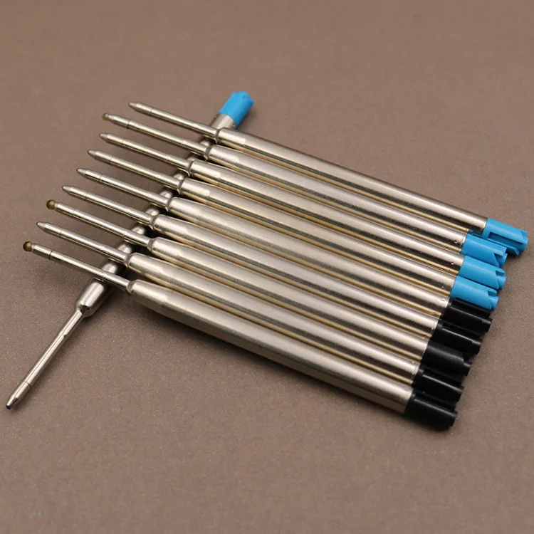 9.8 Cm Length G2 1.0mm Black Gel Ink Roller Pen Refill Common