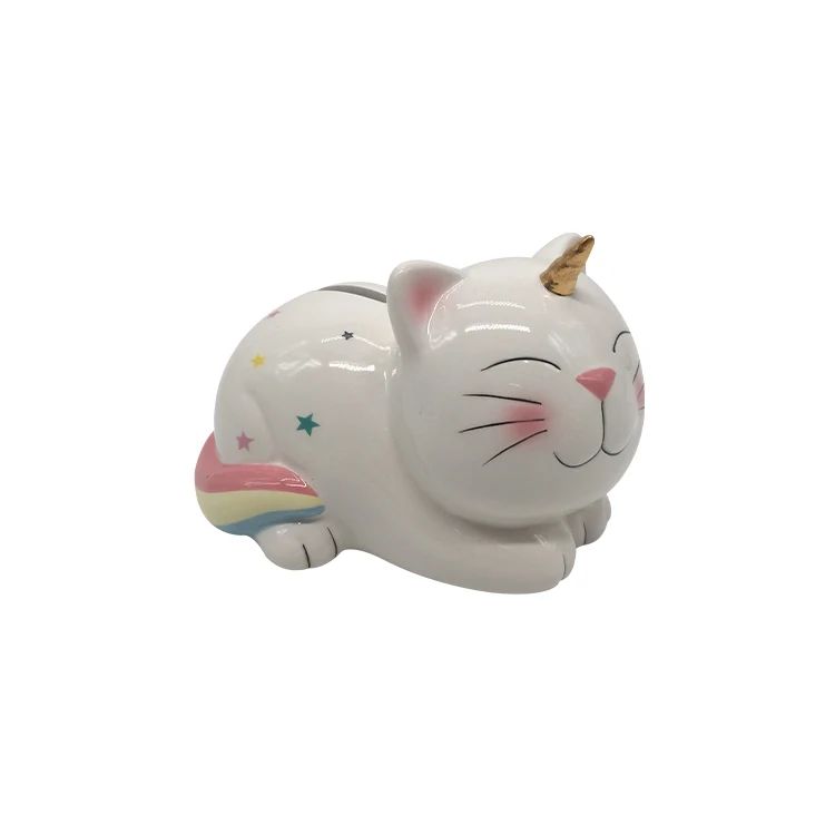 Promotional Children'S  Gifts Cute Cartoon Boxes  Customized Money Cat Money Box