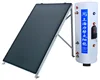 CE certification flat panel copper hot water tank solar water heating system