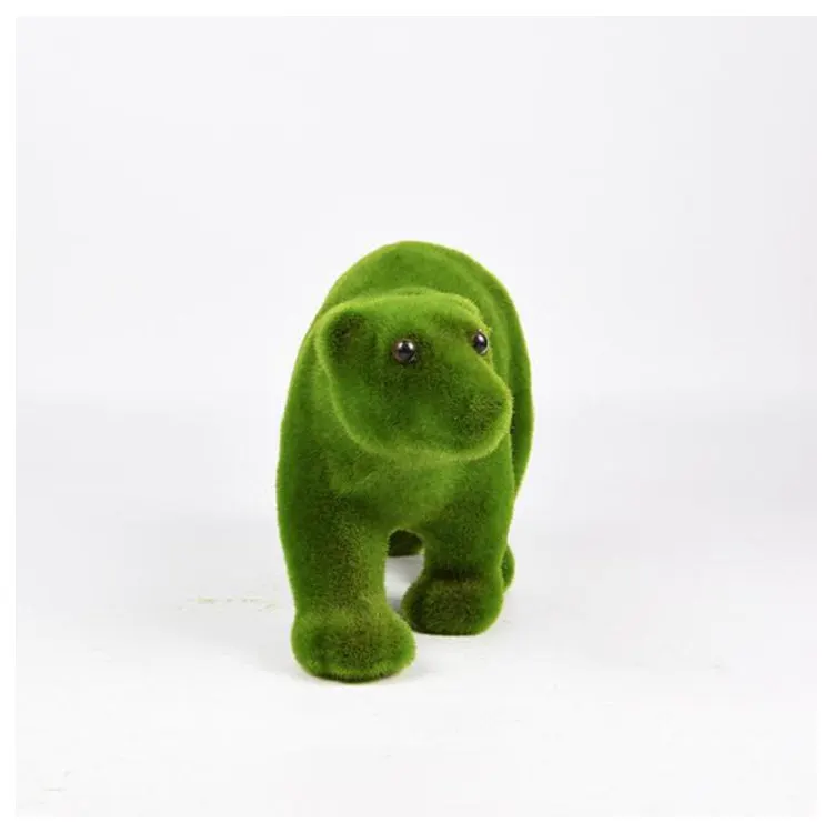 Artificial Moss Polar Bears Topiary Grass Fake Moss Rabbits Artificial