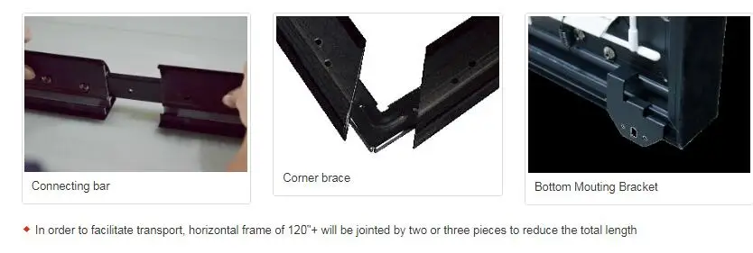 4K woven AT Screen acoustic transparent projection screen,sound max 4k,projector screen