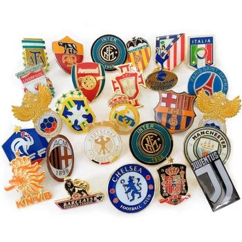 Wholesale Enamel Soccer Sport Football Club Pin Badge - Buy Football ...