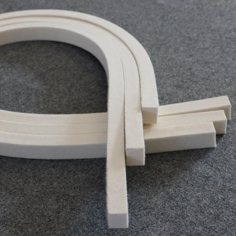 Customized Sealed Wool Felt Industrial 100wool Felt Strip Buy 100