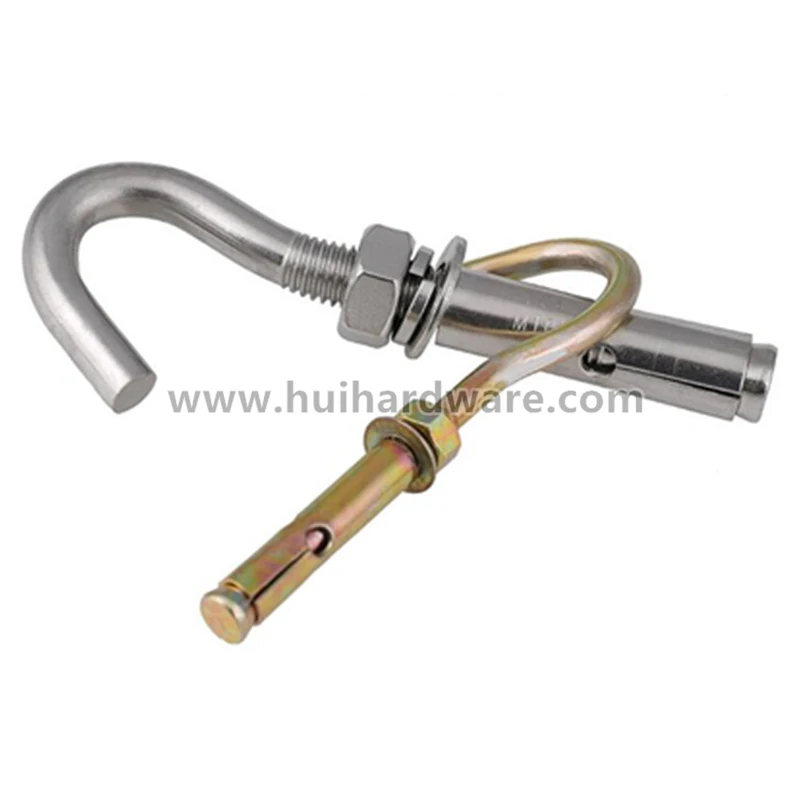 Hook Type Expansion Bolt Concrete Anchorj Bolt Buy Quality Anchor
