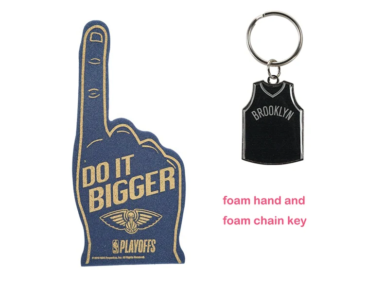 middle finger foam hand