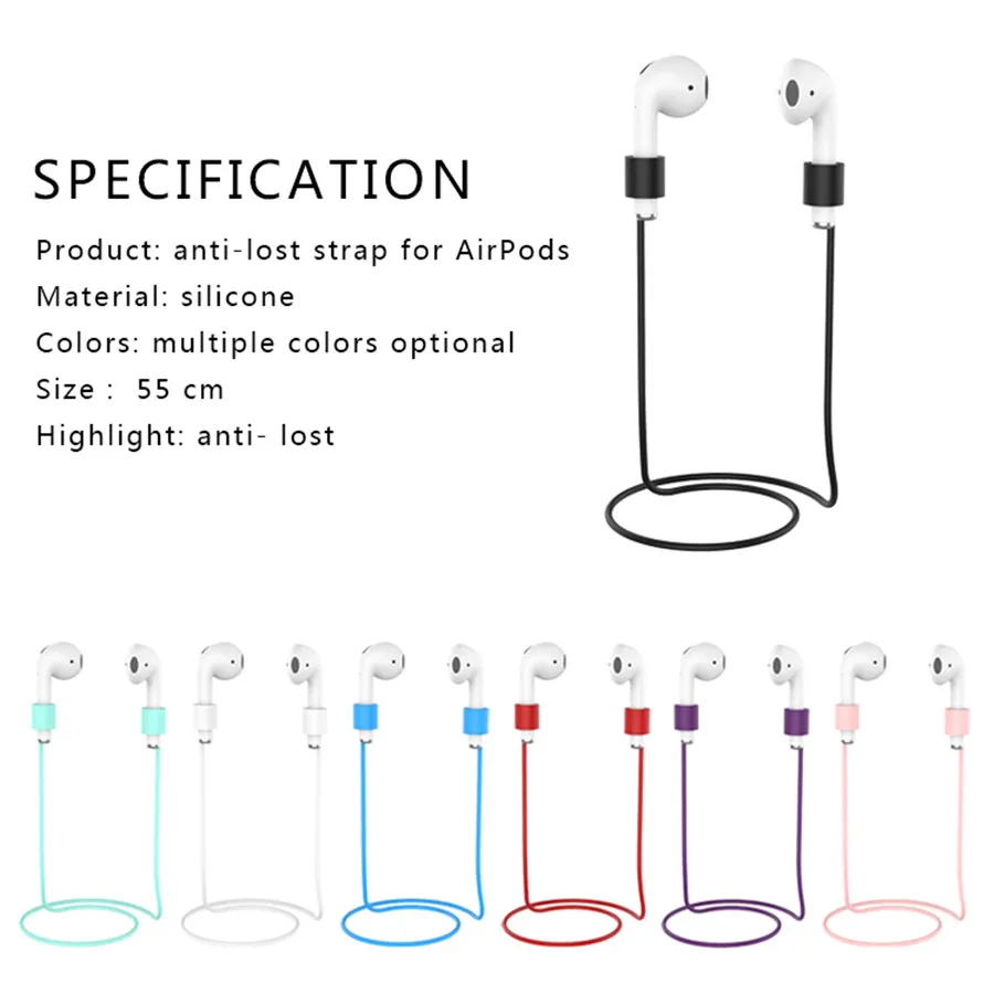 High Quality Silicon Case Cover Wireless Earphone Silicon Cover Case For IPhone - ANKUX.COM