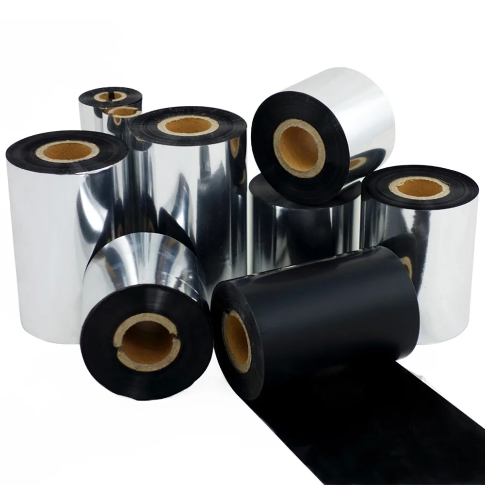 300m Black Printer Thermal Transfer Ribbon Refill Wax Ribbon Ink Ribbon 40mm 