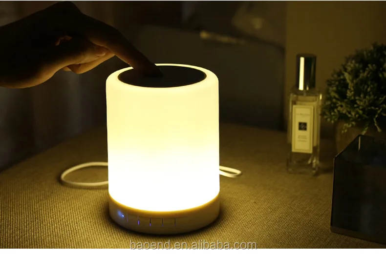 camping lamp mini caixa de som portatil Bt Wireless loudspeaker outdoor led touch light,Bluetooth Speaker with light - ANKUX.COM