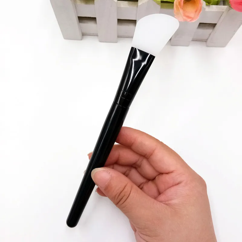 Long Handle Silicone Make Up Brush Face Mask Applicator Brush Mask