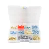 2019 new design 662pcs DIY hardware assortment includes Plastic Anchor, nails,screws,screw hook packed in 11 compartment pp box