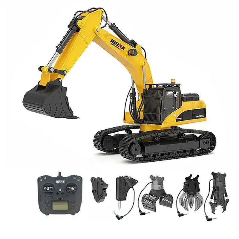 HUINA 1580 RC Excavator - Fun & Educational Toy for Kids