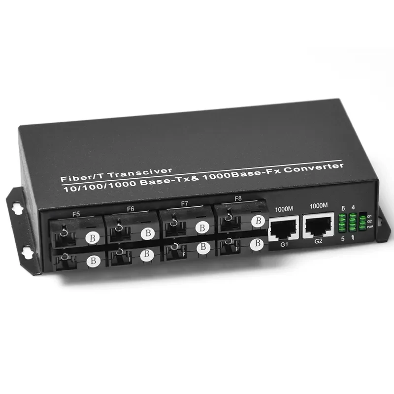 스위치 8 기가비트 SFP 포트 2x1000Mbps RJ-45 8 SFP 포트 공장