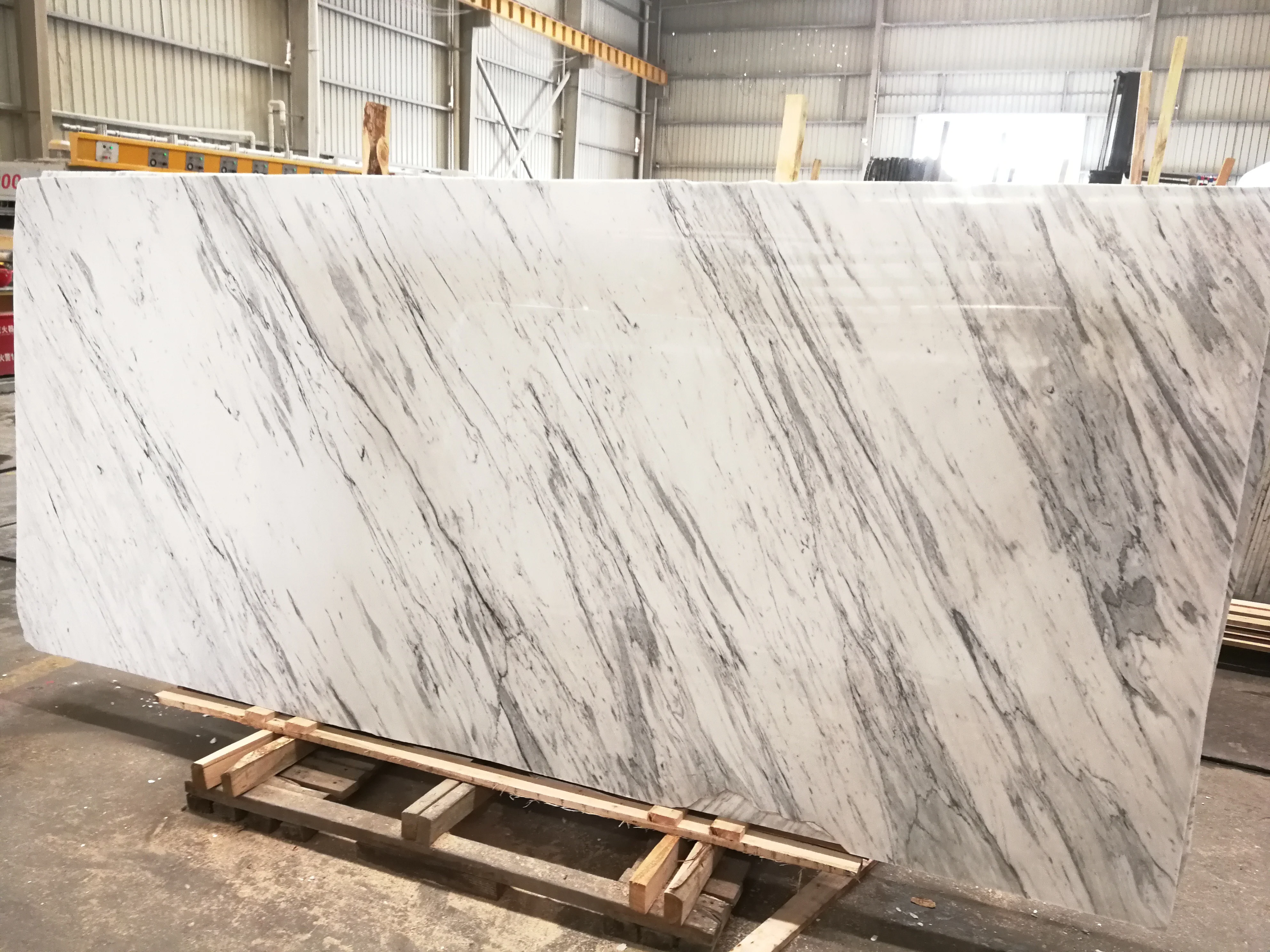 Carrara White Marble Stone Slab Natural Stone Interior Wall Tile White Marble for Countertop manufacture