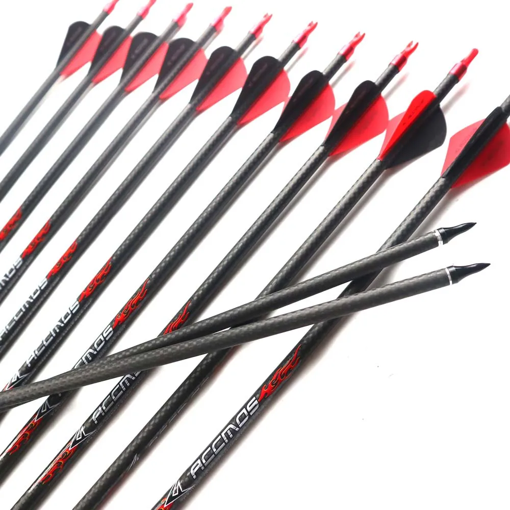 Id 6.2mm 3k Carbon Weave Carbon Arrow Spine 200 250 300 350 400 500 ...