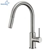 Aquacubic Health CUPC Certified Brass Pull Down Touch Sensor Kitchen Faucet