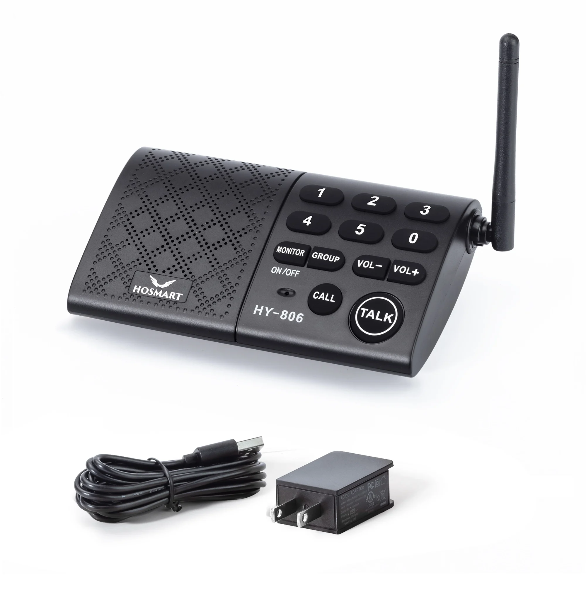 Portable Wireless System Hosmart 1500ft Long Range,6 Channel