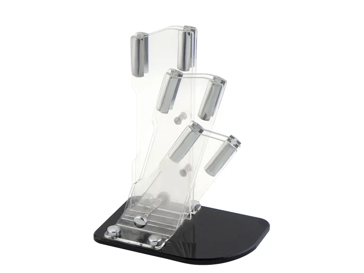 Practical and Affordable 3PCS Kitchen Knife Acrylic Block