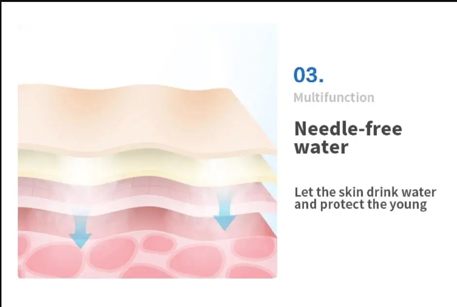 painless rf mesogun ems no needle mesotherapy injection device for absorbing nutrition