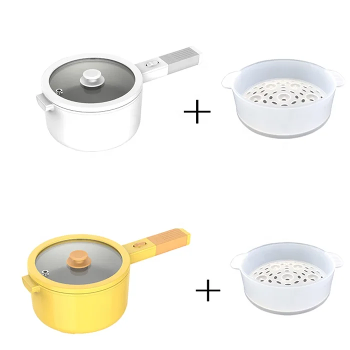 Electric Skillets 1.5l Mini Cooker Olla Multifunction Electric Cooker