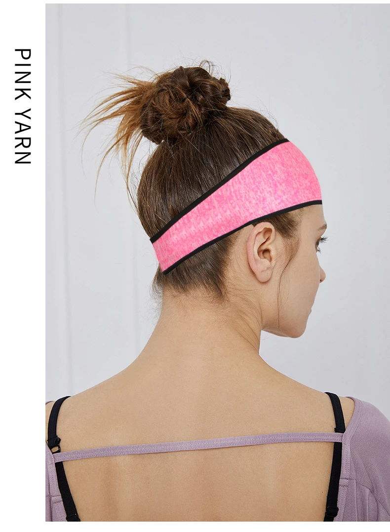 Mens Sweatband & Sports Headband Moisture Wicking Workout Sweatbands for Running, Cross Training, Yoga and Bike Helmet Friendly