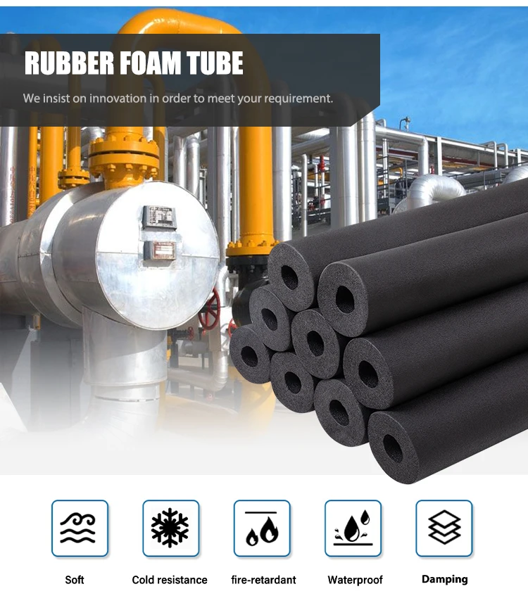 Custom Sizes Polyurethane Foam Tube/ Foam Pipe For Insulation Buy