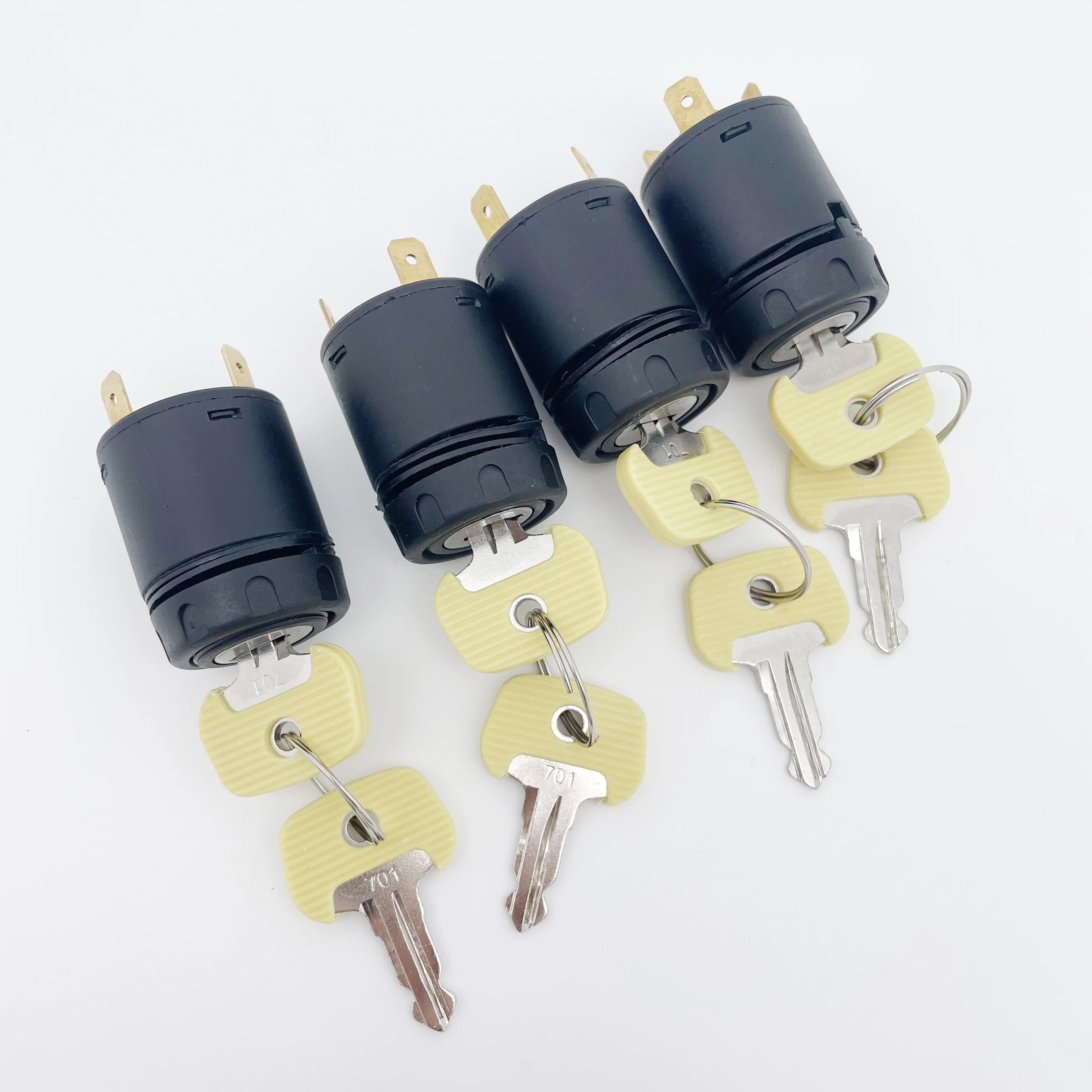 Forklift spare parts Key switch  701 Gelb 28528240 for Jungheinrich forklift parts manufacture