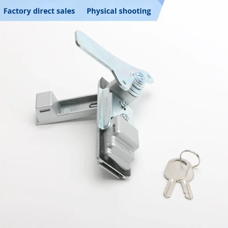 AB103 Electric Cabinet Door Lock Flat Push Button Lock for Cabinets Cutting Service Included-Models AB102-2-1 manufacture
