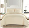 White cotton Duvet Cover with button string zipper for sale