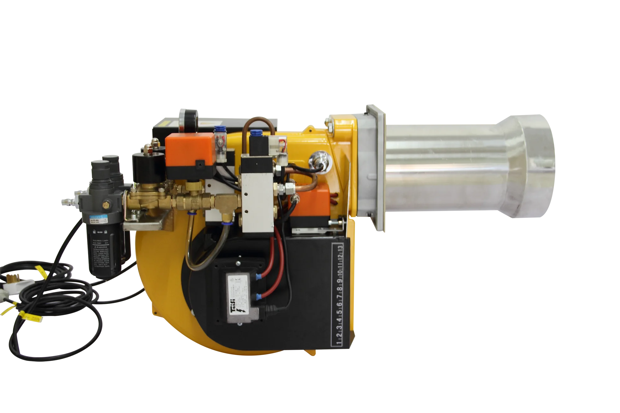 900 000kcal High Power Waste Oil Burner With Double Air System, View