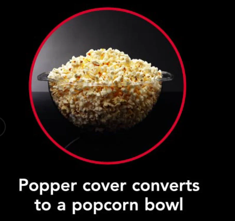 3 Quart Stirring Popcorn Popper Oil Popped Popcorn Machine With Butter